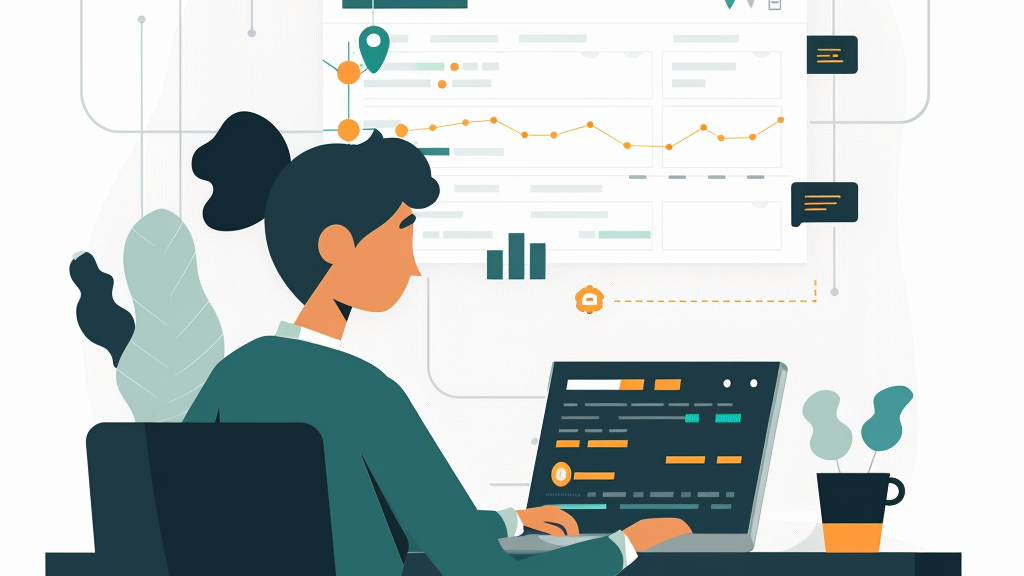 Product marketer watching a fast-moving launch train while sipping coffee